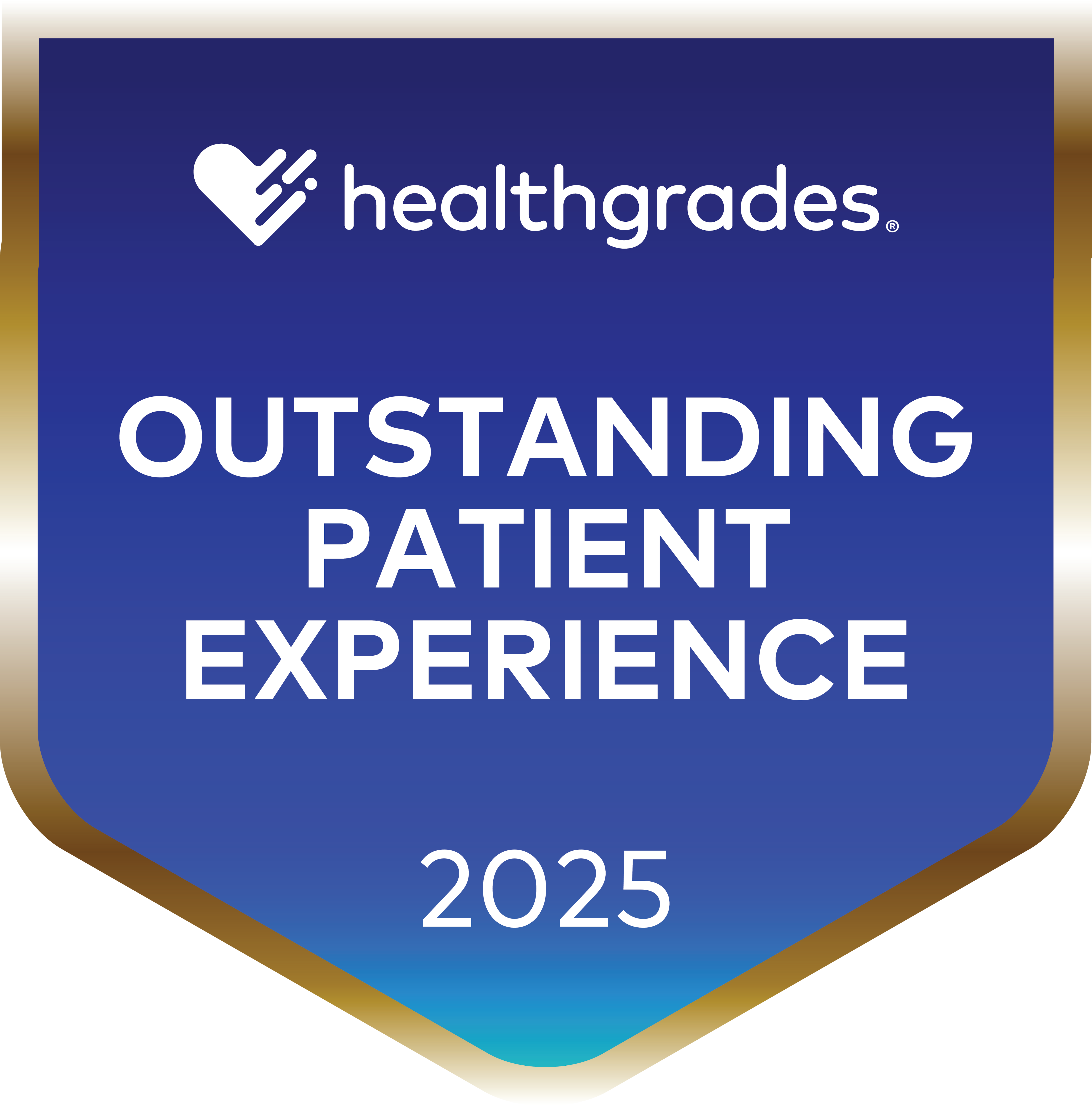 healthgrades Outstanding Patient Experience 2025 Award