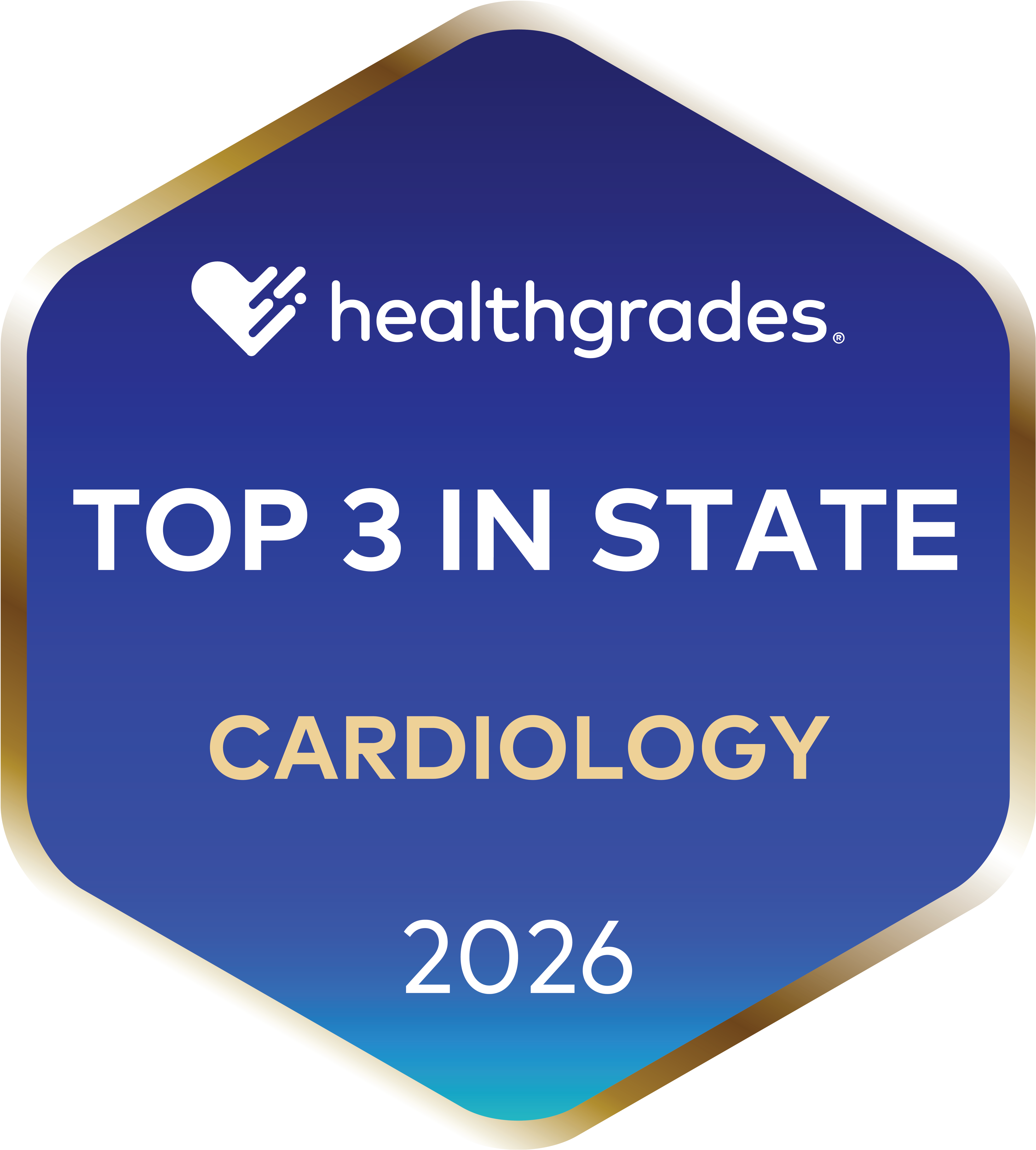 2026 Top 3 in State Cardiology Award