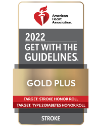 2022 American Heart Association Get With The Guidelines Gold Plus Stroke Award
