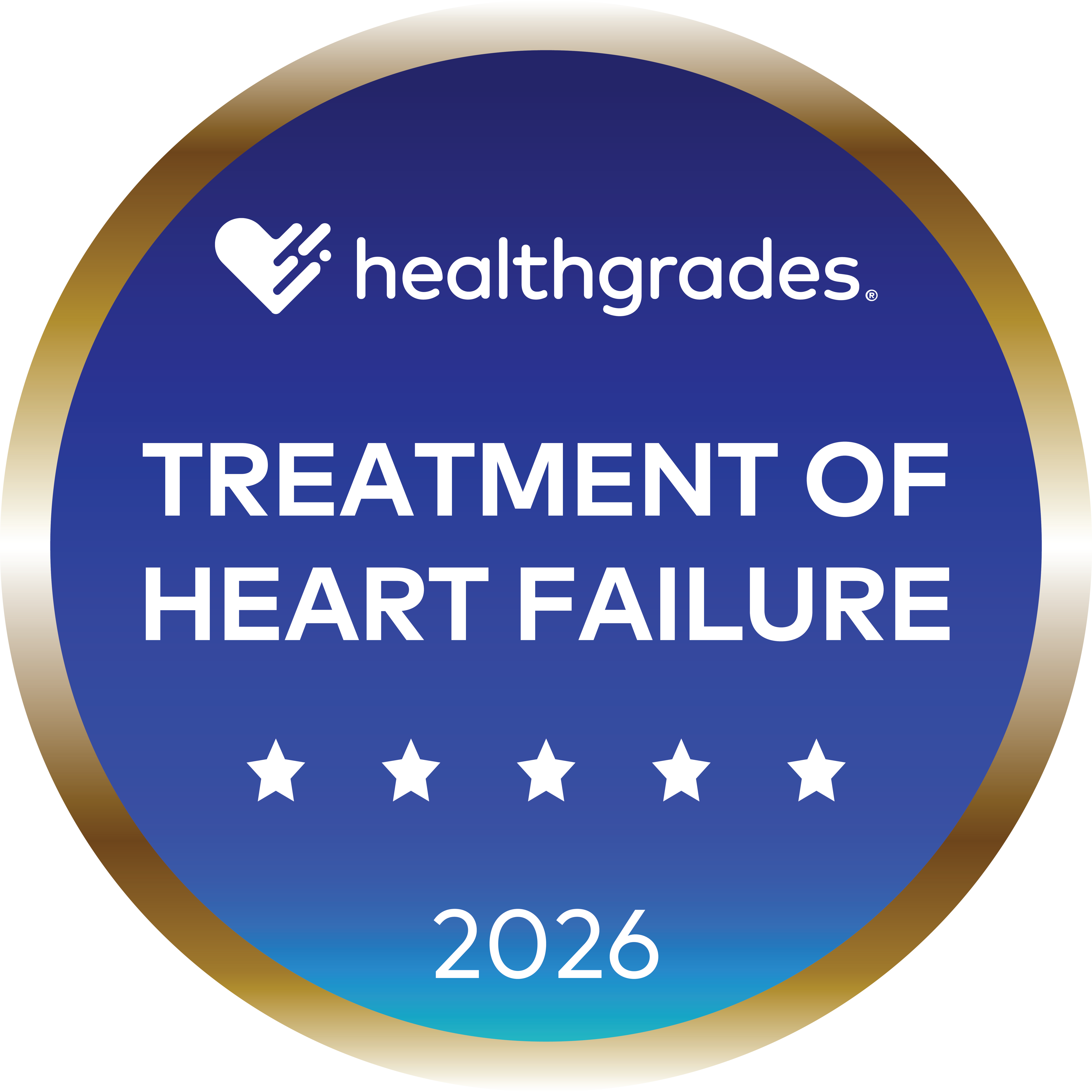 2026 5-Star Treatment of Heart Failure Award