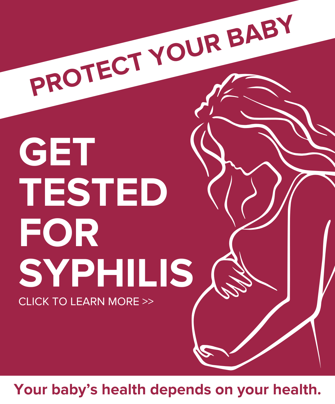 Get tested for syphilis
