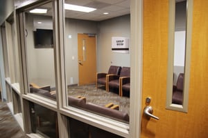 Our Behavioral Health Unit group area.